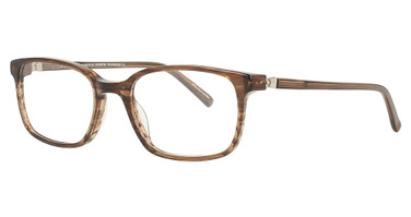 Easyclip Eyeglasses EC569 Brown Marbled/10