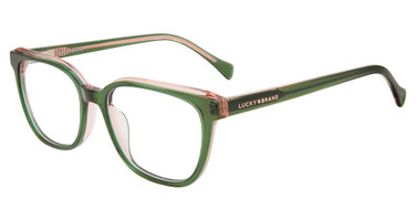 Lucky Brand Eyeglasses VLBD726 Green/Pink