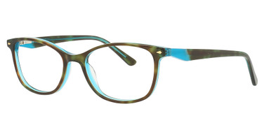 NRG Eyeglasses R5112 Tortoise/Aqua/C-2