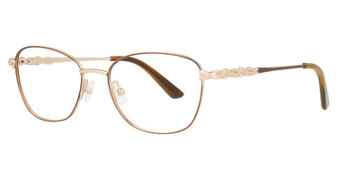 Port Royale Eyeglasses Bella Henna/Yellow Gold/C-1