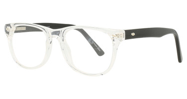 4U Eyeglasses US107 Crystal/Black
