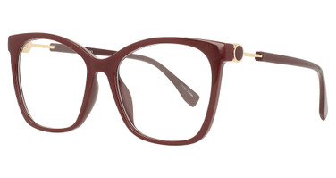 4U Eyeglasses UP309 Burgundy
