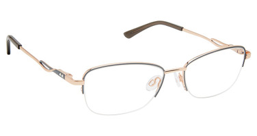 Superflex Eyeglasses SF-597 GREY ROSE GOLD/S203