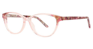 Cote d Azur Eyeglasses CDA-318 Pink / Taupe/3