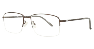 Michael Ryen Eyeglasses MR-360 Chocolate / Silver/3