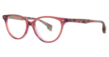 STATE Optical Co. Eyeglasses Pershing Dragonfruit Punch/2