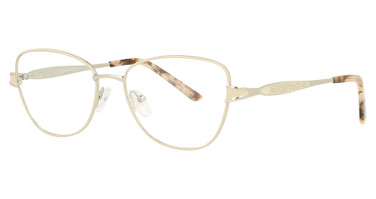 Enhance Eyeglasses 4254 Silver/White