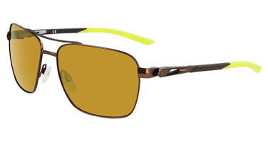 Nike Eyeglasses NIKE CLUB PREMIER M DQ0921 SATIN WALNUT/BROWN/BRONZE/227