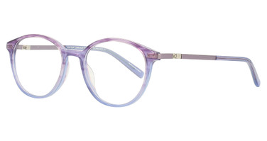 Easyclip Eyeglasses EC581 Gradient Crystal Lilac & Blue/Blue/80