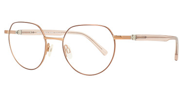 Easyclip Eyeglasses EC578 Matt Light Brown & Crystal Light Brown/10