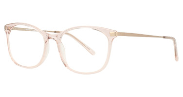 Easyclip Eyeglasses EC583 Crystal Light Pink/Satin Pink Gold/10