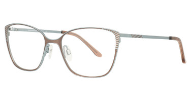 Takumi Eyeglasses TK1188 Satin Brown & Satin Teal/10