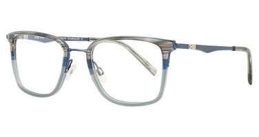 Easytwist Eyeglasses ET9006 Striped Grey & Blue & Greyish Blue/Blue/50