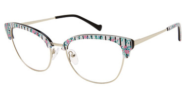 BETSEY JOHNSON Eyeglasses CATCALL White/WHT
