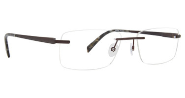 Totally Rimless Eyeglasses Advance(227) Chocolate/CHOC