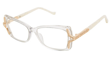 Tura Eyeglasses TE278 Crystal/Gold/CRY