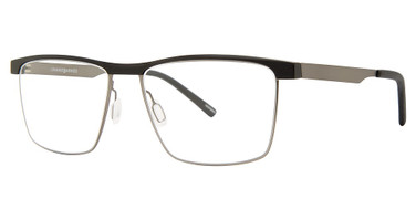 Jhane Barnes Eyeglasses Contiguam Black/BK