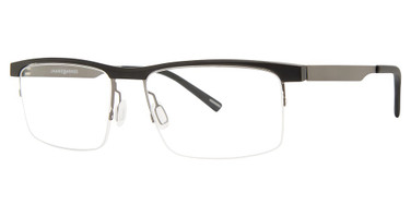 Jhane Barnes Eyeglasses Irregular Black/BK