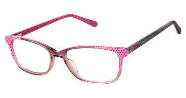 Lulu by Lulu Guinness Eyeglasses LK041 purple/PUR