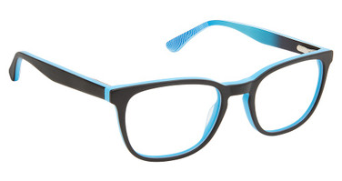 Superflex Eyeglasses SFK-259 MATTE BLACK BLUE/M300