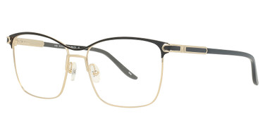 Helium Eyeglasses 4438 Gold/Black