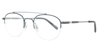 Easyclip Eyeglasses EC594 Blue & Light Blue/50