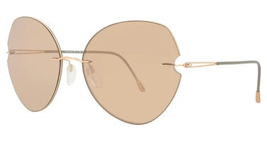 Silhouette Eyeglasses 8182 rose gold /light beige/3530