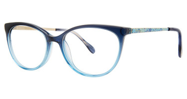 Lilly Pulitzer Eyeglasses Charlize Navy/OW