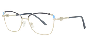 Enhance Eyeglasses 4291 Blue/Silver