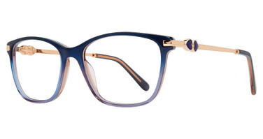 Serafina Eyewear Eyeglasses Amore Blue