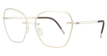 Silhouette Eyeglasses 4563 Pure Rhodium/7000