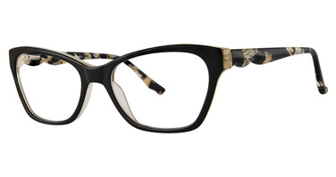 Daisy Fuentes Eyeglasses Daisy Fuentes Wanda BLACK/021