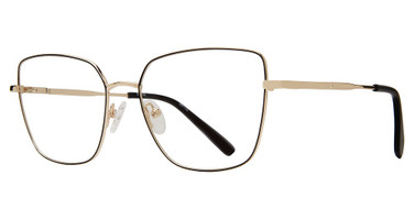 Eye Q Eyewear Eyeglasses MP115 Black/Gold