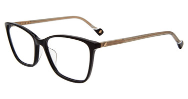 Yalea Eyeglasses VYA048 Black 0700