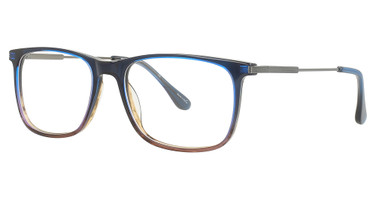 Adin Thomas Eyeglasses AT-526 Navy Sand/2