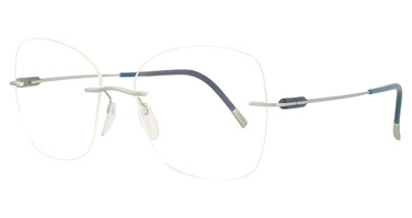 Silhouette Eyeglasses 5561 modified round loyal blue/7110