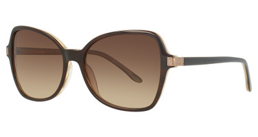 BCBG Max Azria Eyeglasses Bewilder BROWN LAMINATE