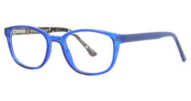 Modern Plastics II Eyeglasses DEWDROP blue ice crystal