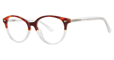 Genevieve Paris Design Eyeglasses MELODIC amber crystal