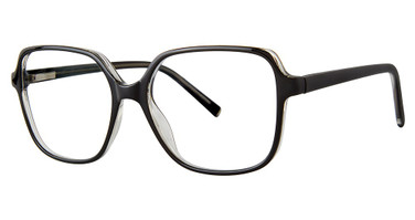 Modern Plastics II Eyeglasses UNDERSTAND black/crystal