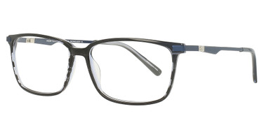 Takumi Eyeglasses TK1196 Striped Black/Satin Blue/90