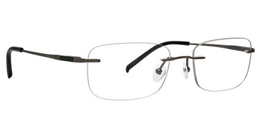 Totally Rimless Bandwidth(350) Gunmetal/GUN