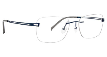 Totally Rimless Eyeglasses Moonglade(351) Blue/BLU