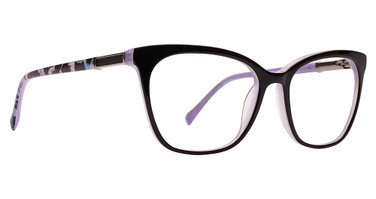 Vera Bradley Eyeglasses VB Leesha Plum Pansies/PLP