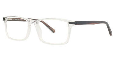 Michael Ryen Eyeglasses MR-376 Crystal / Coffee/1