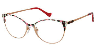 BETSEY JOHNSON Eyeglasses HIGH SOCIETY Black/BLK