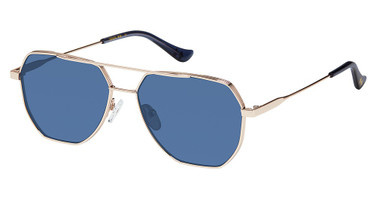 Denon Eyewear TRISTAN Shiny Gold_DARK BLUE