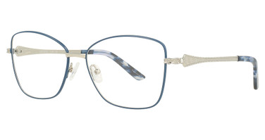 Scott & Zelda Eyeglasses 7483 Blue/Silver