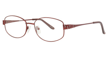 PEACHTREE Eyeglasses PT204 Burgundy