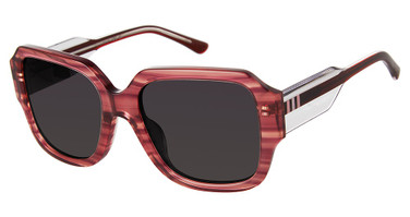 Nicole Miller Eyeglasses SARDINIA PINK STRIPE/C01